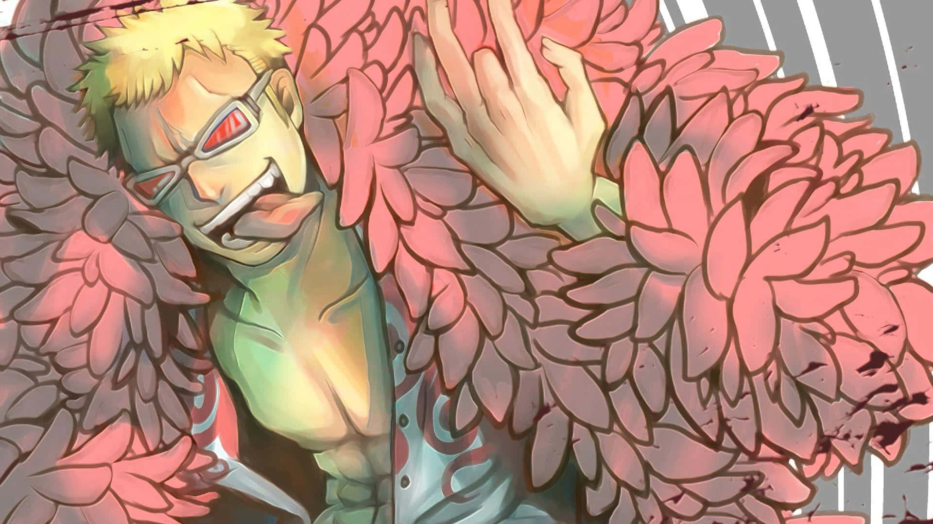 Doflamingo One Piece Anime Artwork Wallpaper