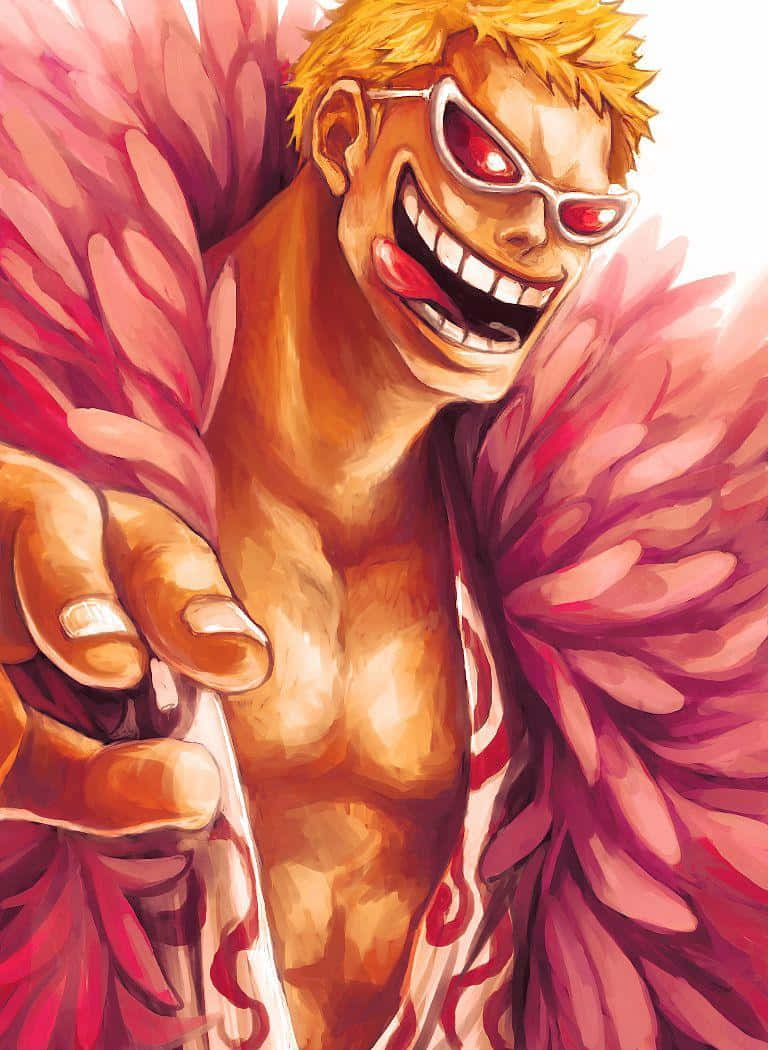 Doflamingo One Piece Anime Character Wallpaper