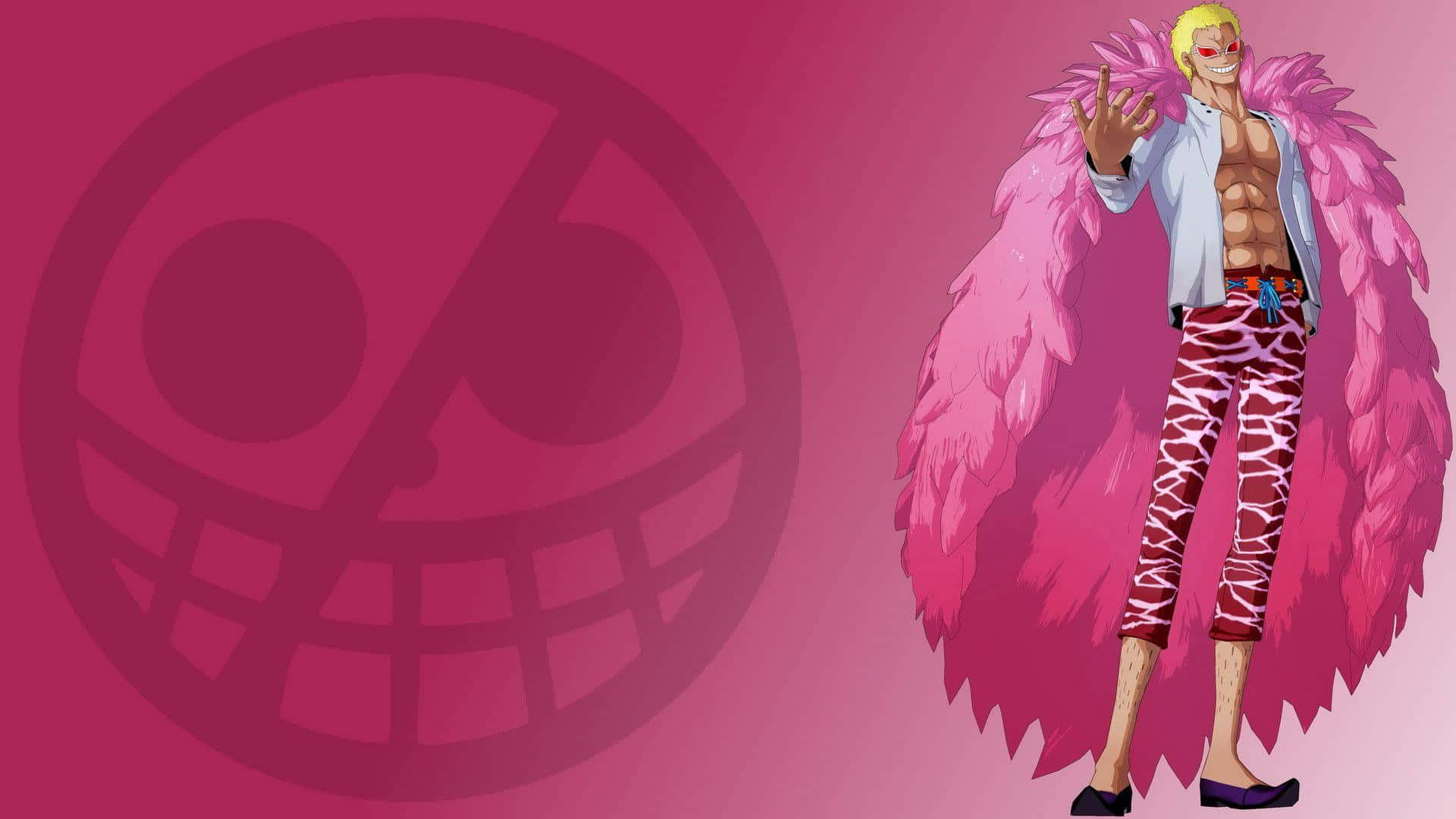 Doflamingo One Piece Anime Personage Achtergrond