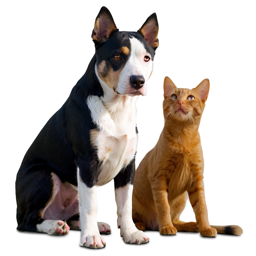 Dog And Cat A PNG