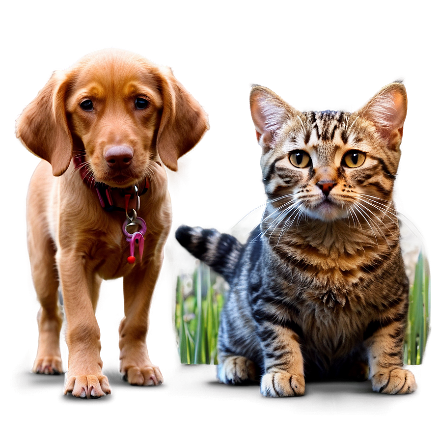 Dog And Cat Adventure Png Ljq PNG