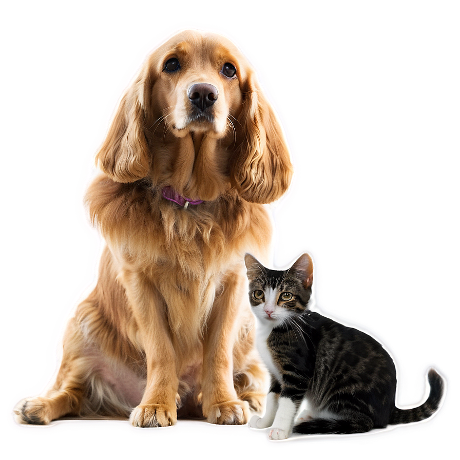 Dog And Cat At Home Png 06242024 PNG