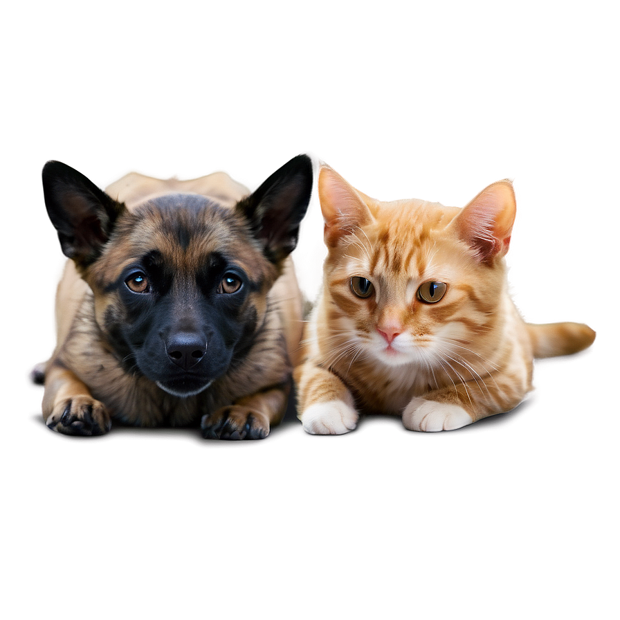 Dog And Cat B PNG