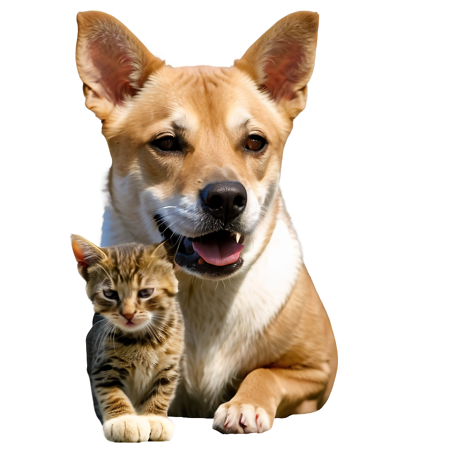 Dog And Cat C PNG