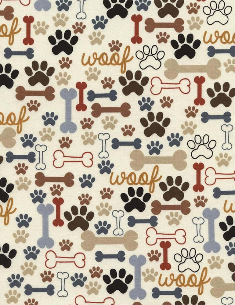 Dog bone paw seamless pattern vector footprint pet toy french bulldog scarf  isolated cartoon repeat wallpaper illustration tile background Stock Vector   Adobe Stock