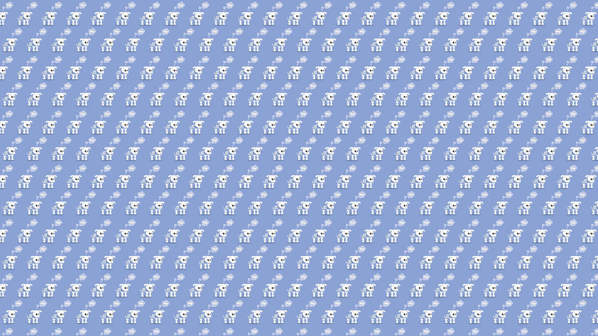 A Blue And White Pattern With White Squares