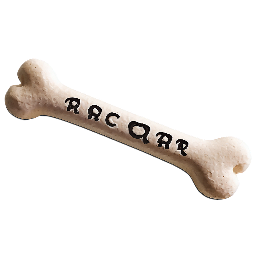 Dog Bone With Text Png 11 PNG