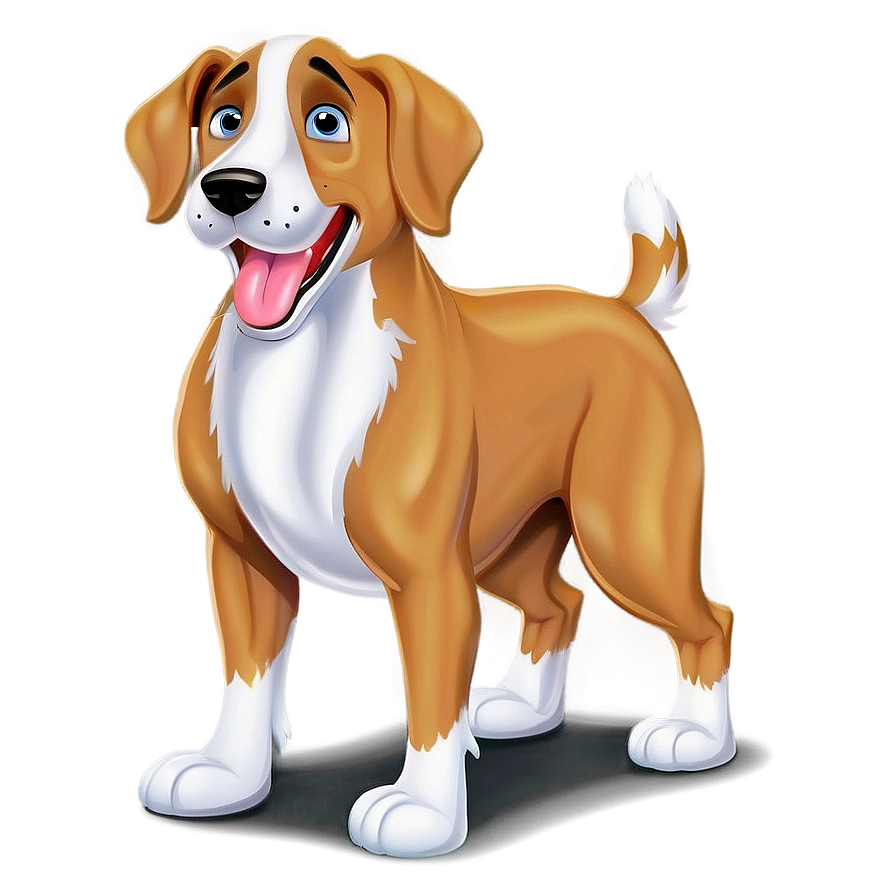 Dog Cartoon B PNG