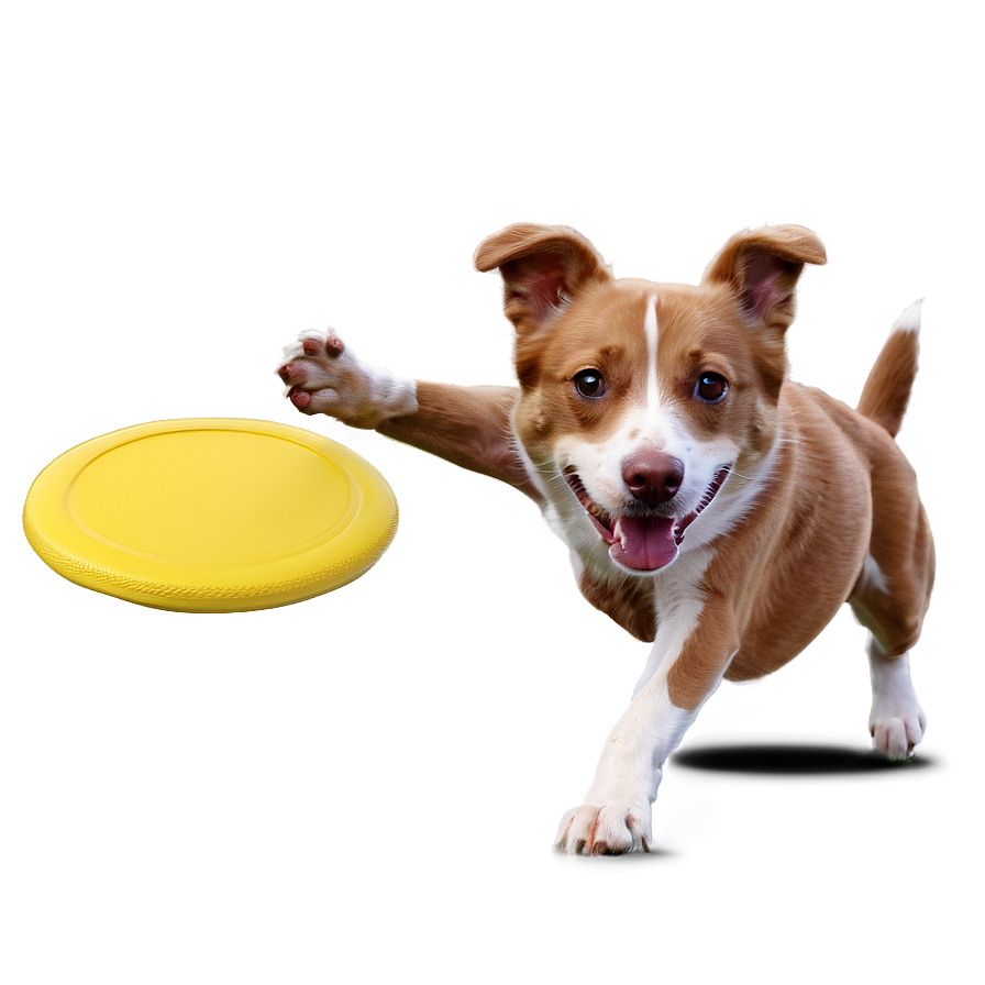 Dog Catching Frisbee Png 05232024 PNG