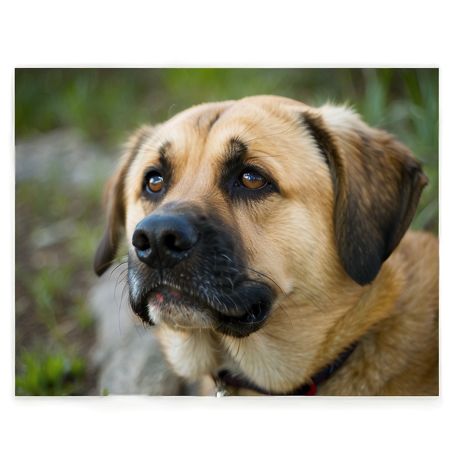 Dog Face In Wild Nature Png Fau49 PNG