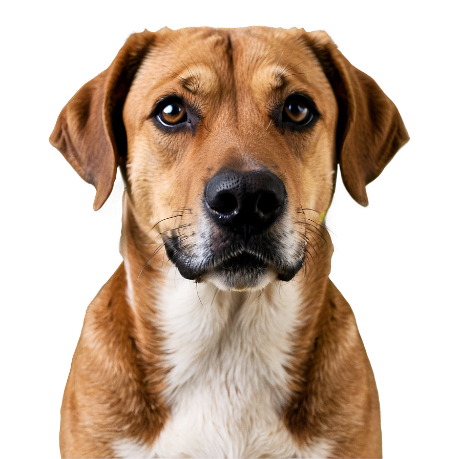 Dog Face Portrait Photo Png 06212024 PNG