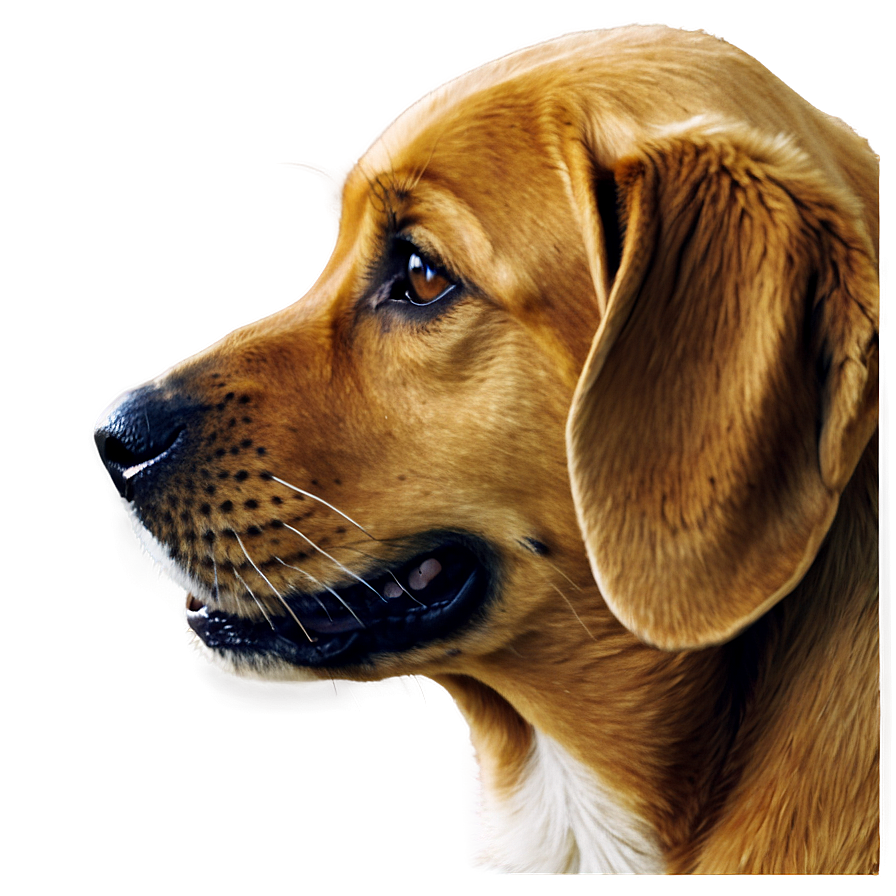 Dog Face Profile View Png Qmm PNG