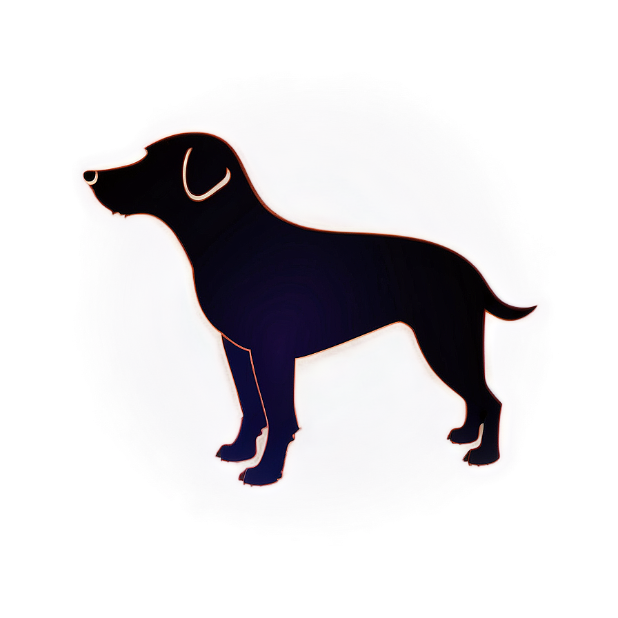 Dog Outline Transparent Png 05262024 PNG