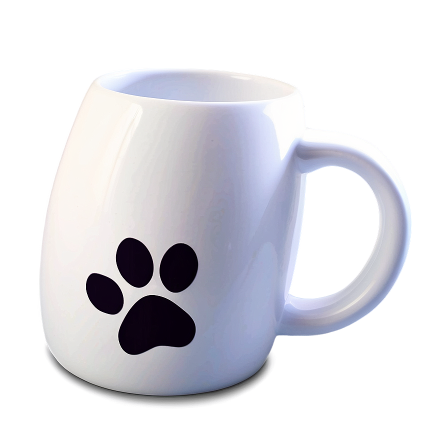 Download Dog Paw Print Mug Png 88 | Wallpapers.com