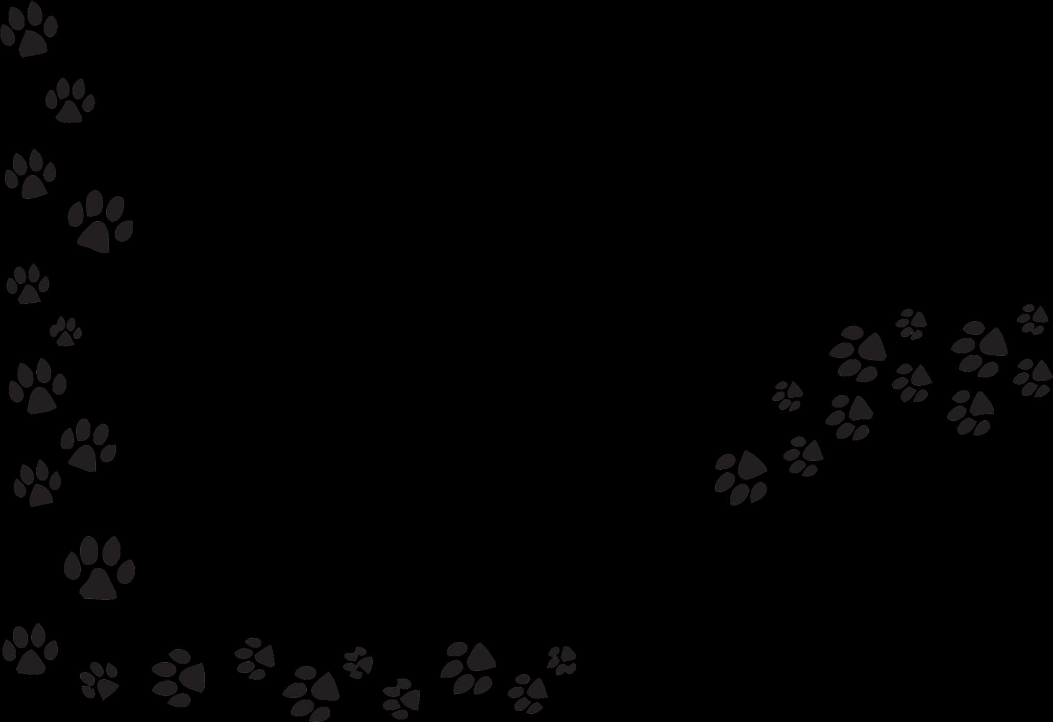 Download Dog Paw Prints Pattern | Wallpapers.com