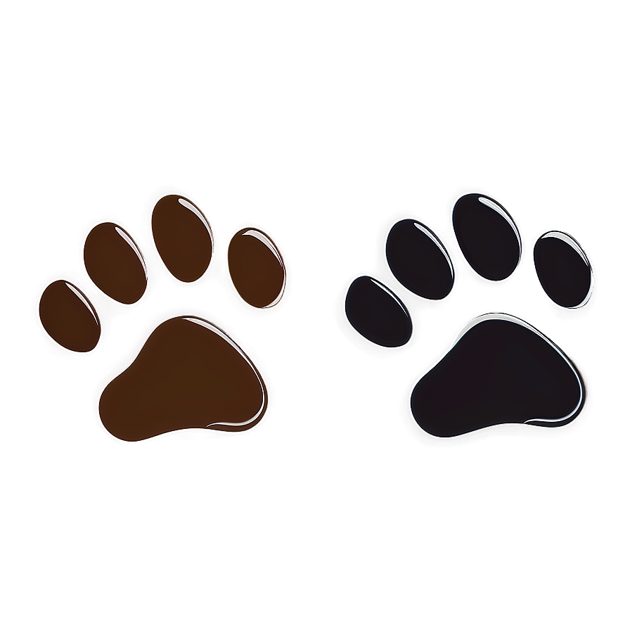 Download Dog Paw With Paw Prints Png Uyl | Wallpapers.com