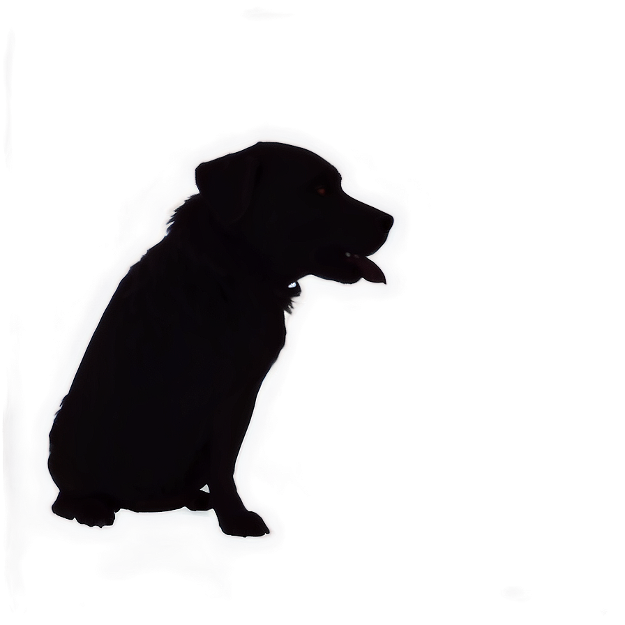 Dog Profile Silhouette Png 32 PNG