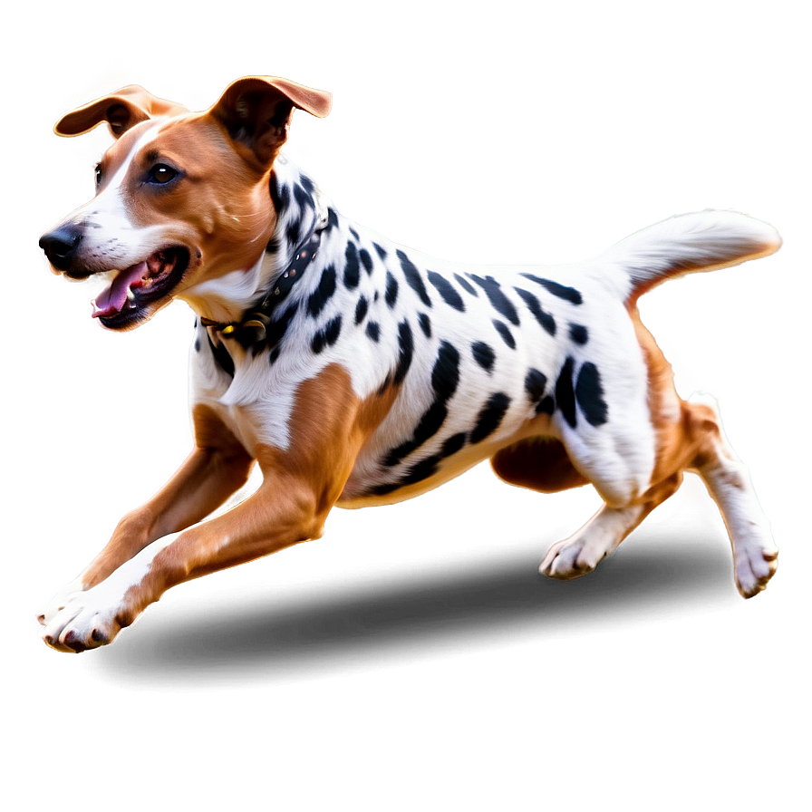 Dog Running B PNG