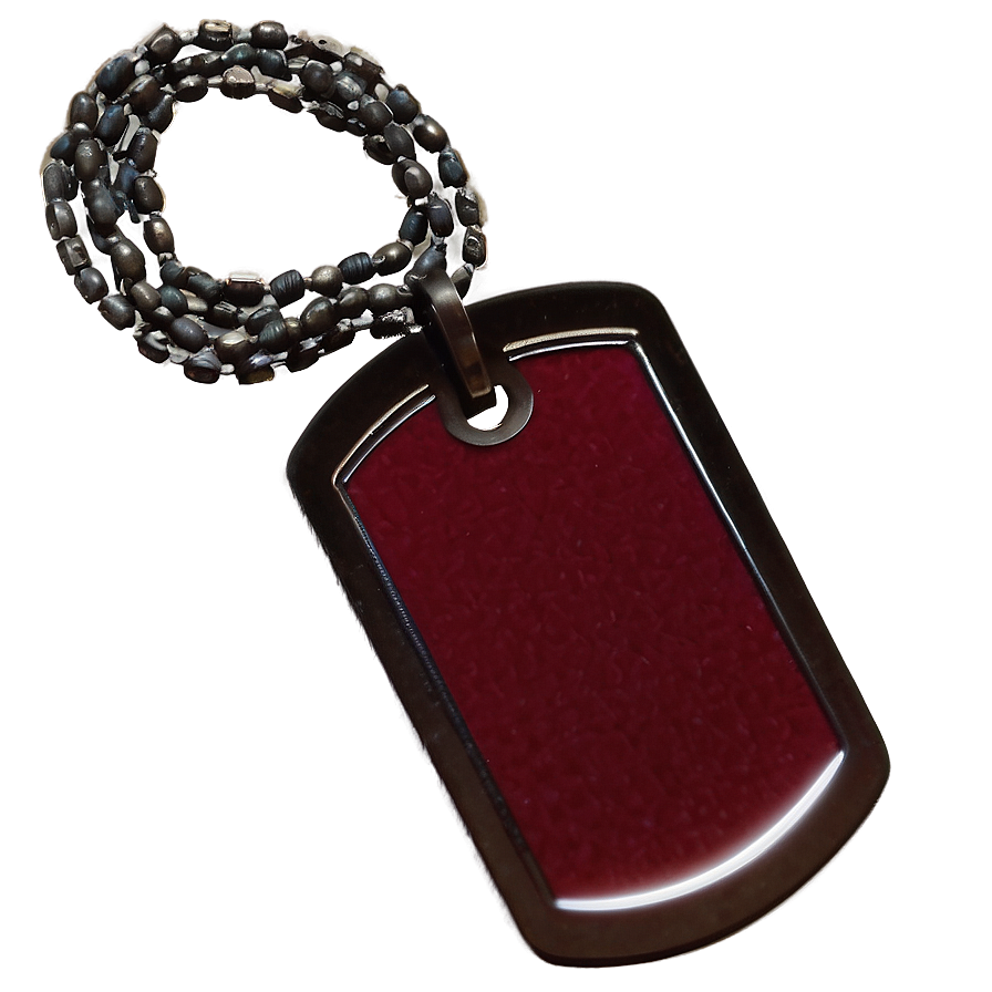 Dog Tag C PNG