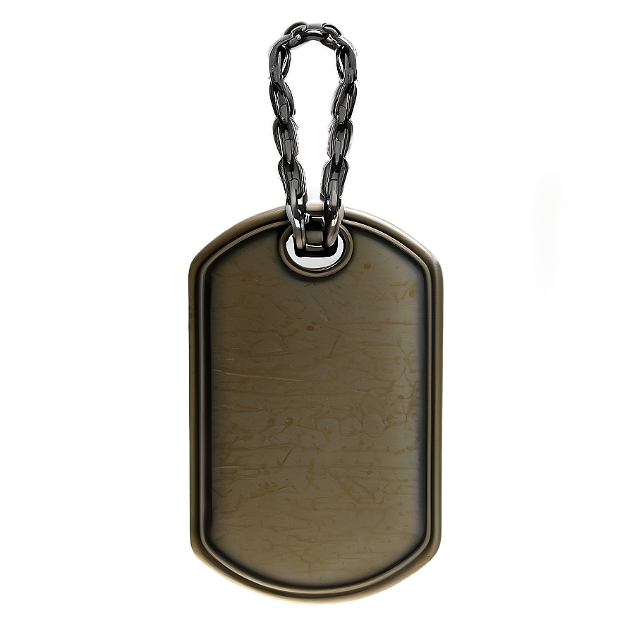 Dog Tag D PNG