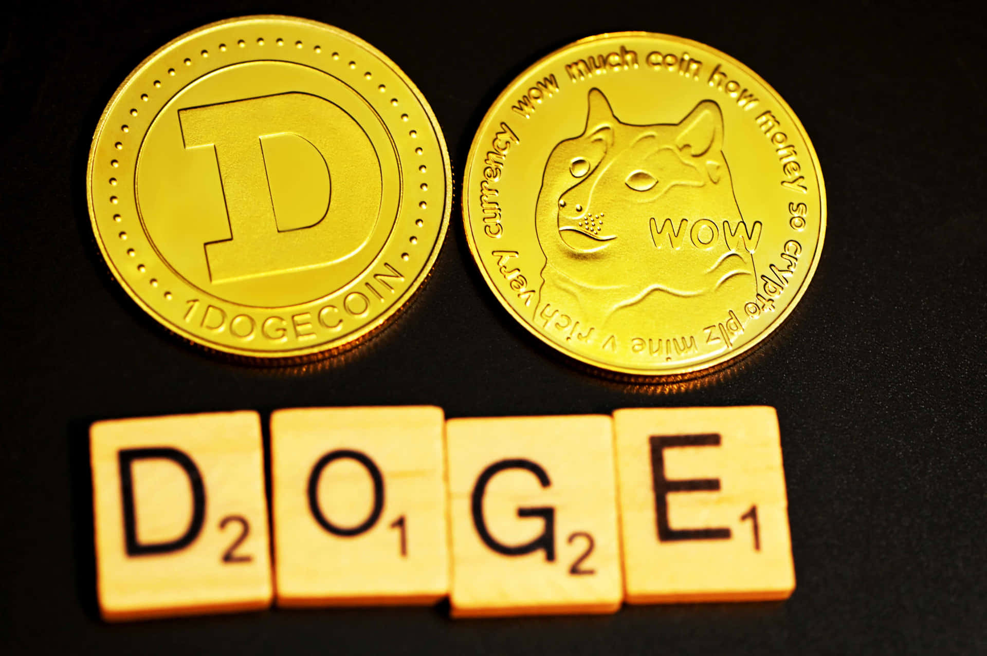 Dogecoin flying to the moon