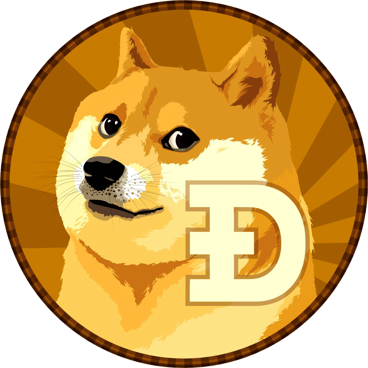 Dogecoin Cryptocurrency Icon PNG