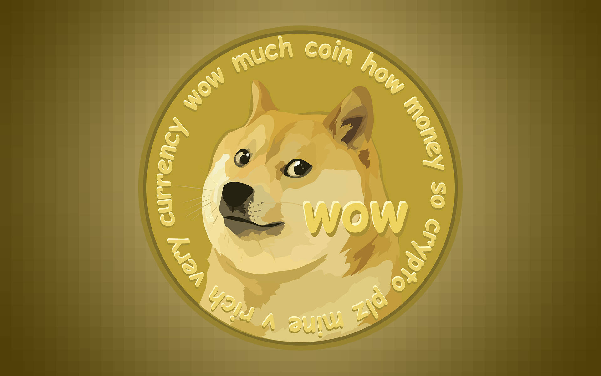 Dogecoin Desktop Poster Wallpaper