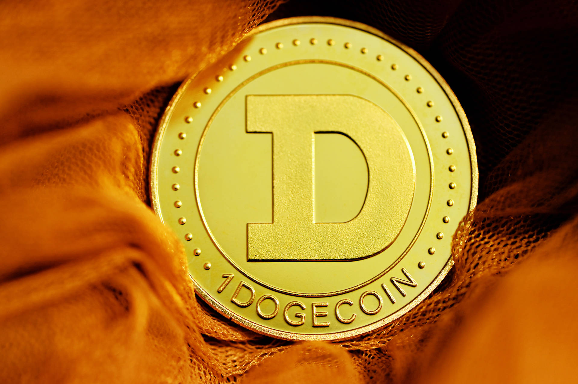 Dogecoin Price Real-Time Wallpaper