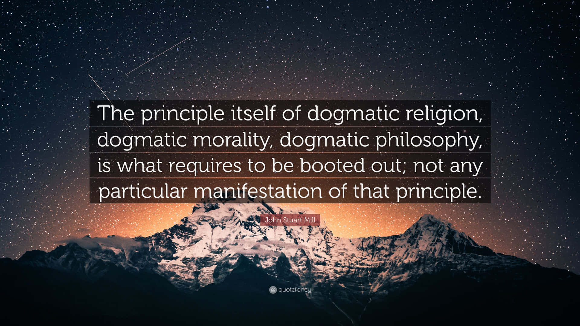Dogmatic Religion, Morality, And Philosphy Wallpaper