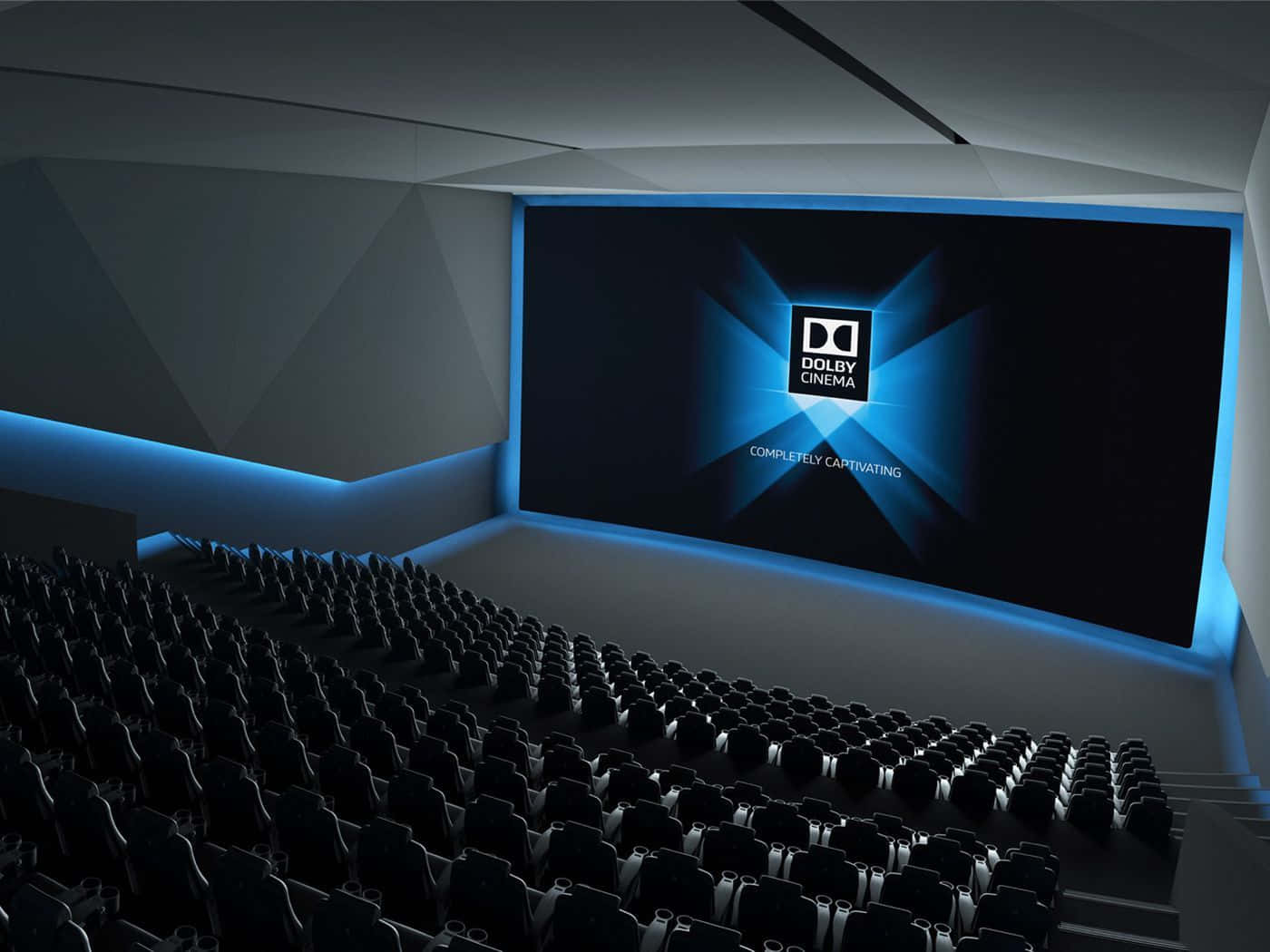 Experience the powerful sound of Dolby Atmos Wallpaper