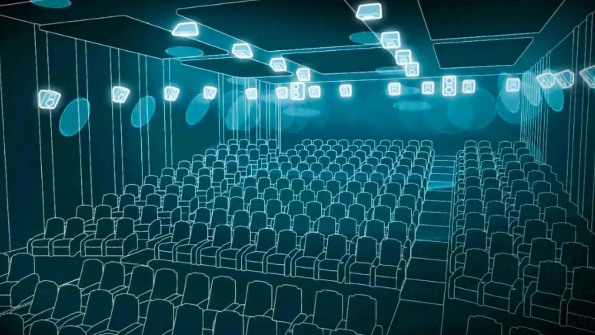 Experience the ultimate 3D surround sound with Dolby Atmos Wallpaper