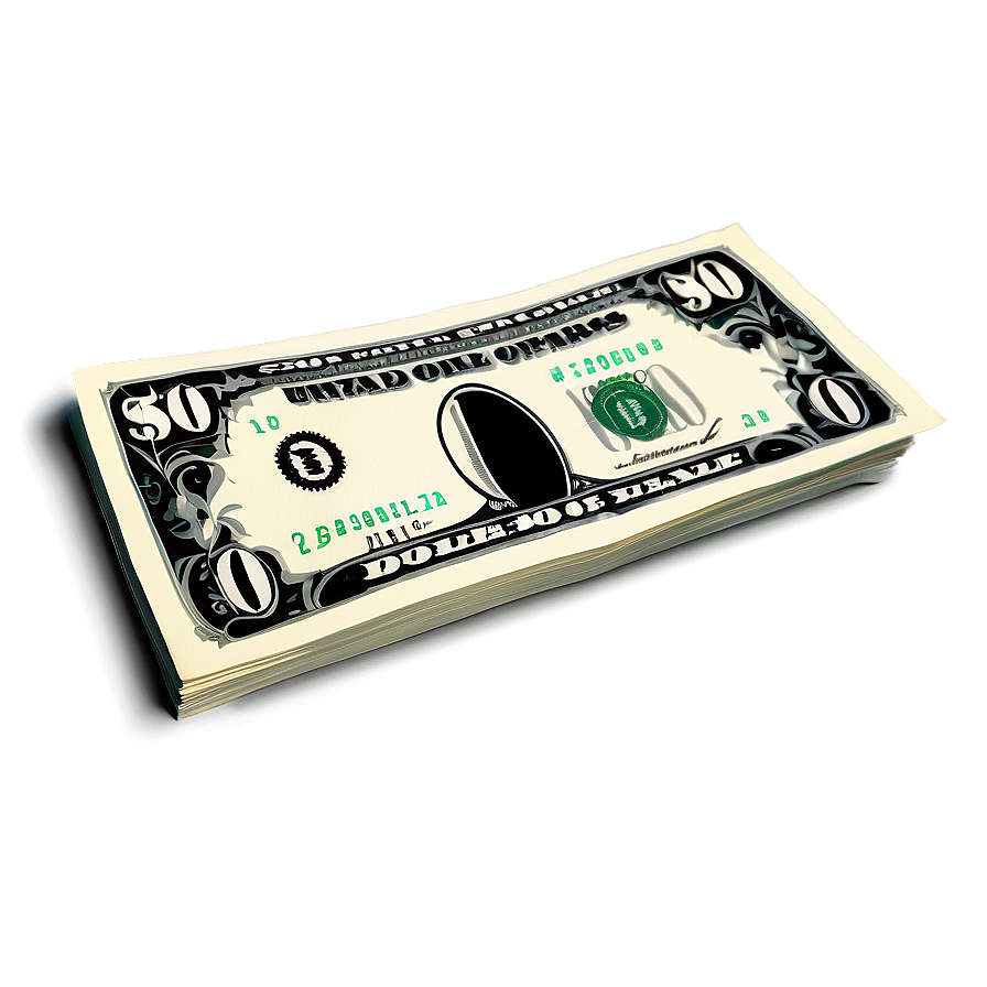 Dollar Bills Pattern Png 13 PNG