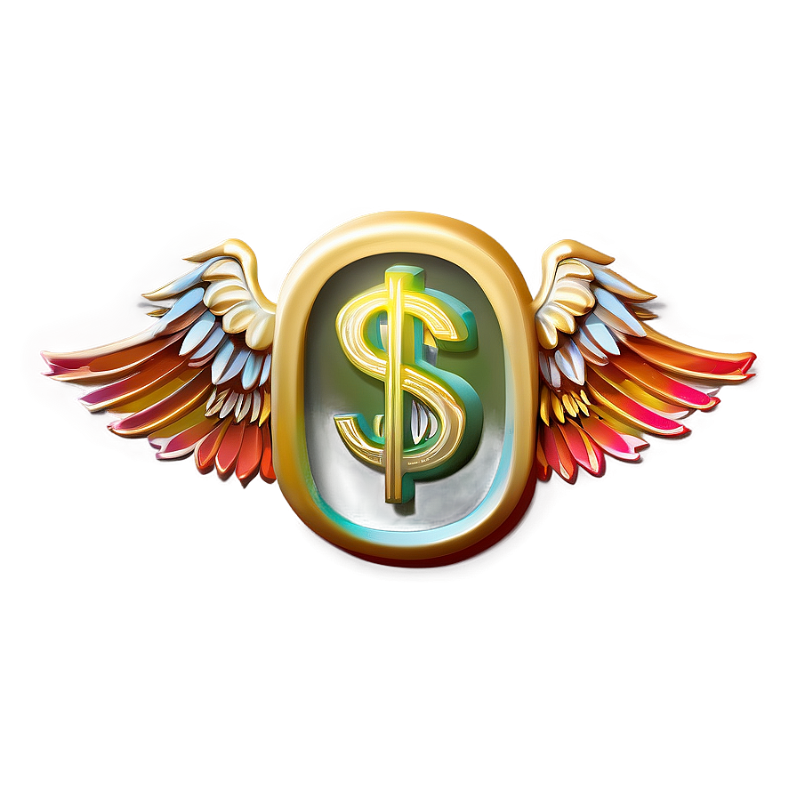 Download Dollar Sign With Wings Png 98 | Wallpapers.com