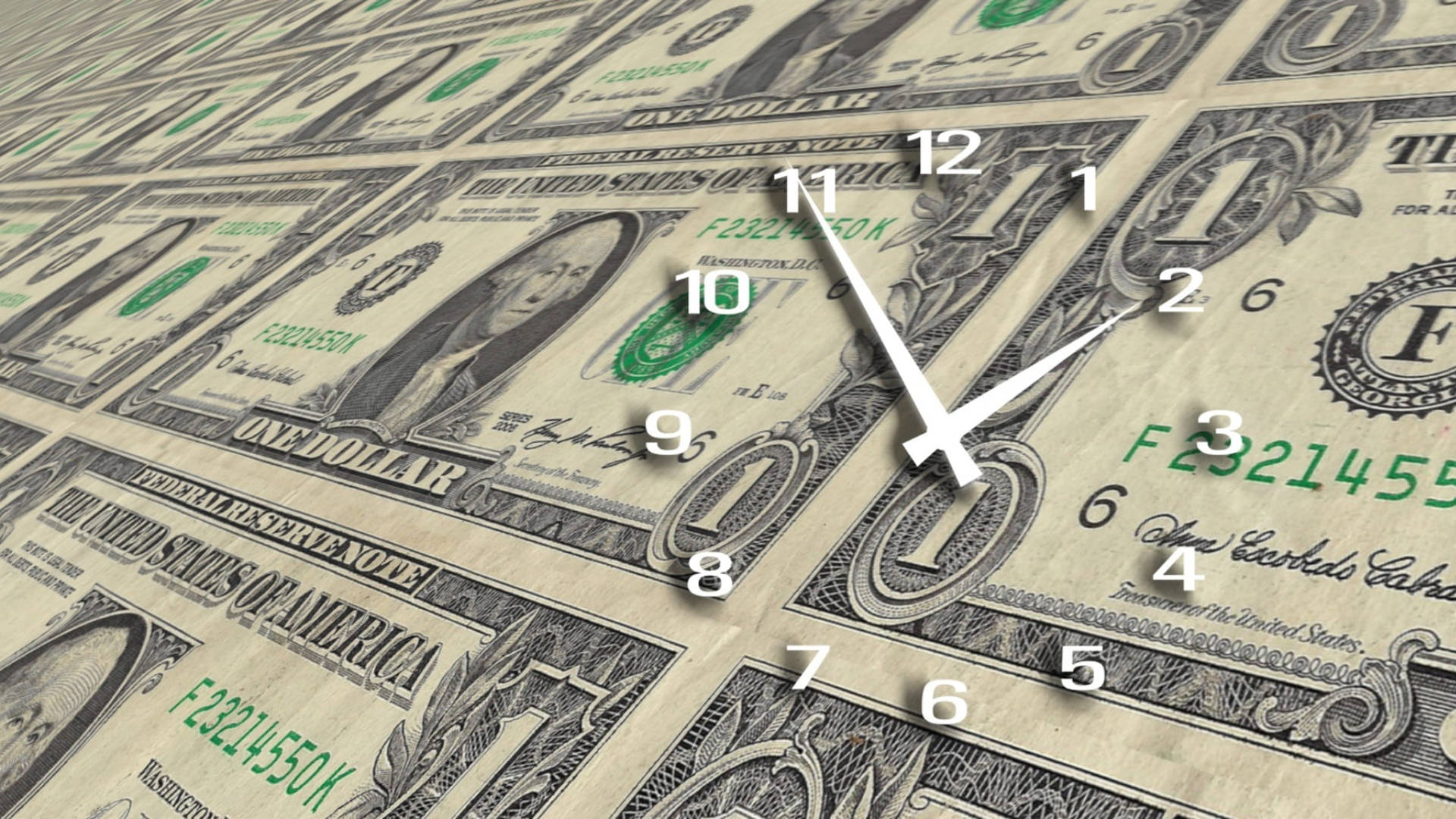 Dollars And Time In Forex Trading Wallpaper