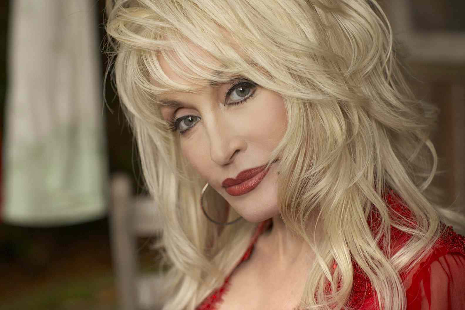 Dolly Parton Iconic Look Wallpaper