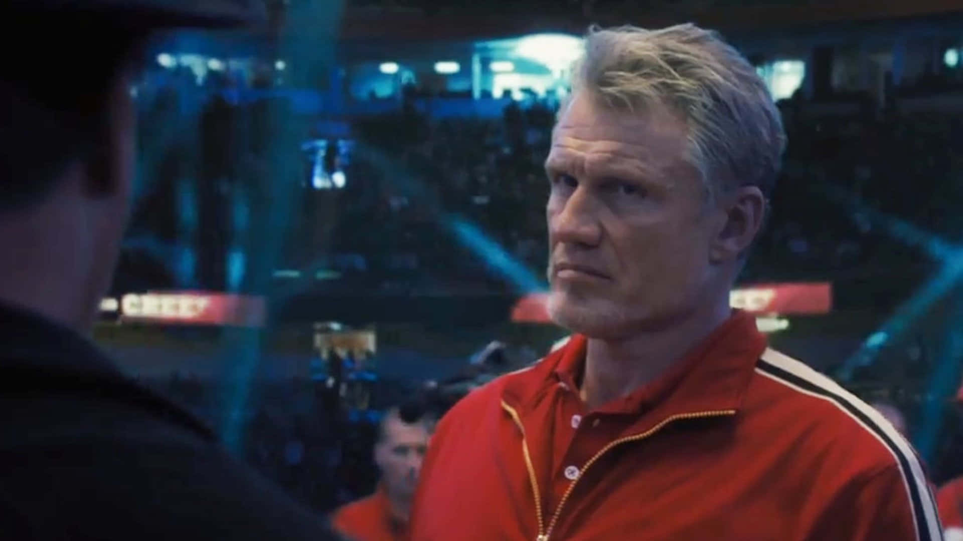 Caption: Dolph Lundgren: Hollywood's Iconic Action Star Wallpaper