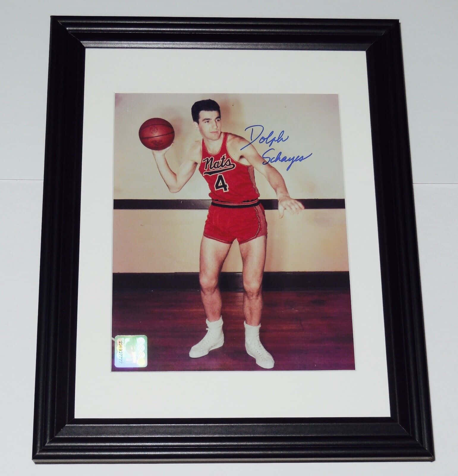 Dolph Schayes Signed Photograph Wallpaper