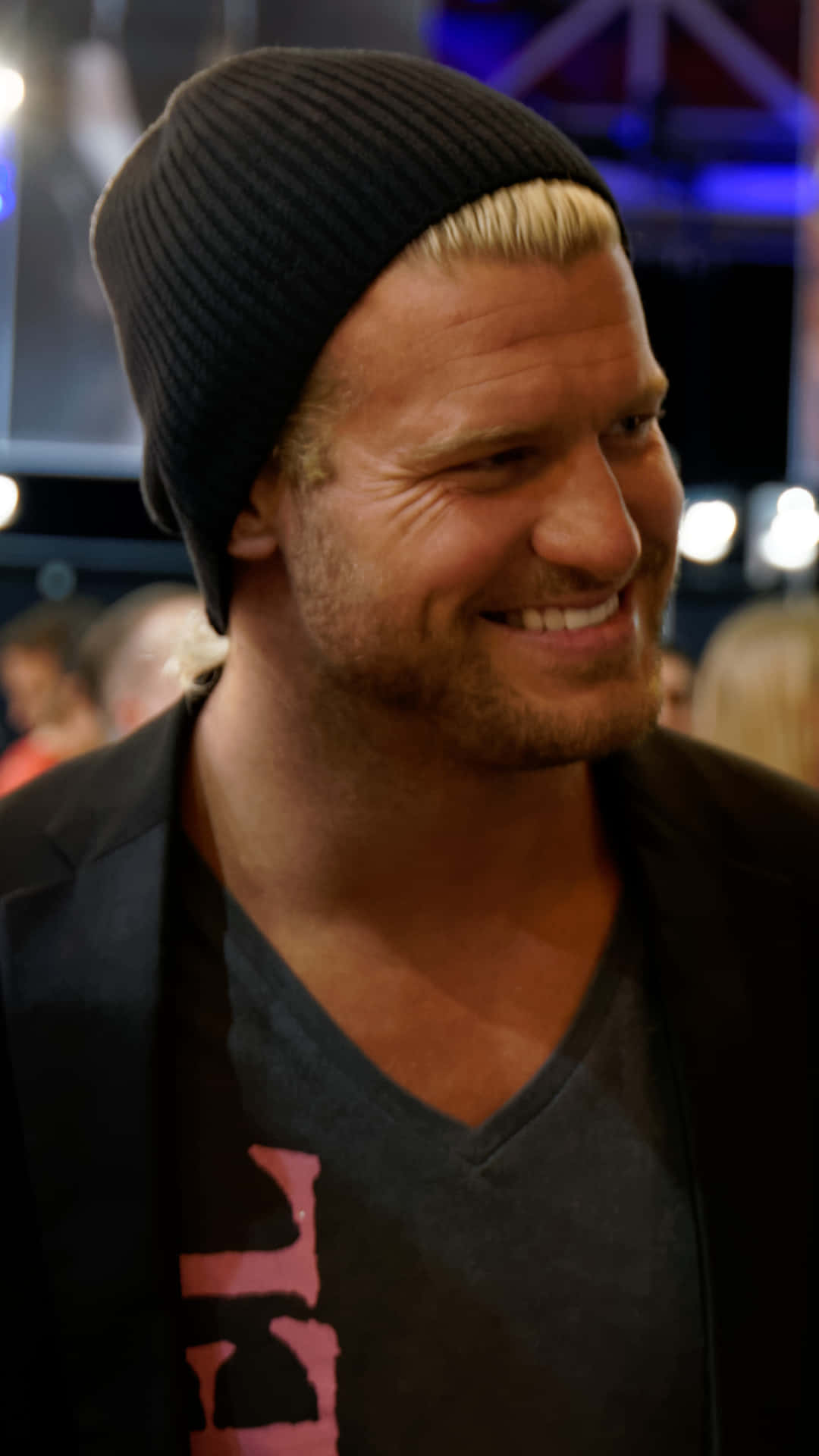 Dolph Ziggler Stage Stand-up Comedian Wallpaper