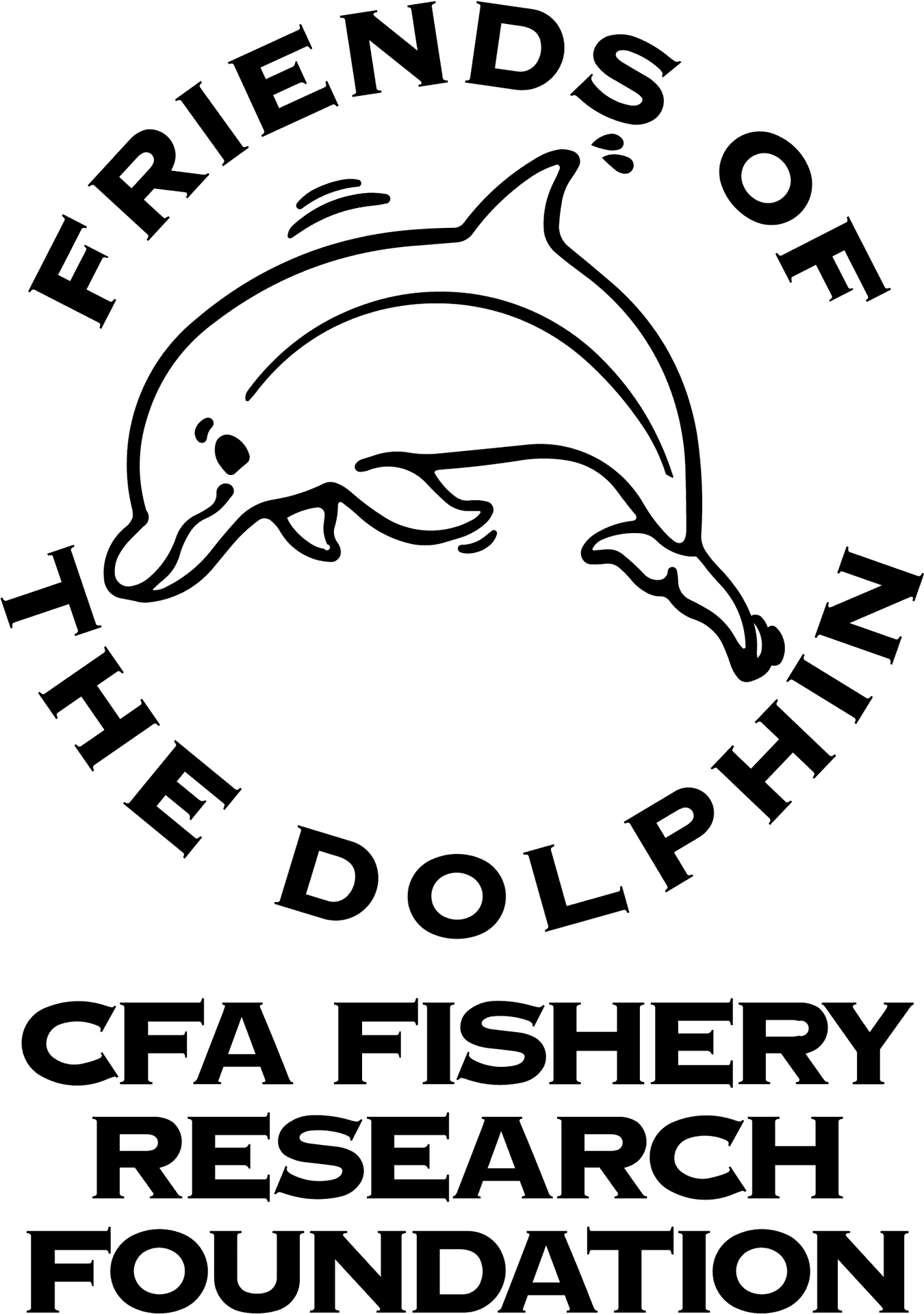 Dolphin Friends Fishery Research Foundation Logo PNG