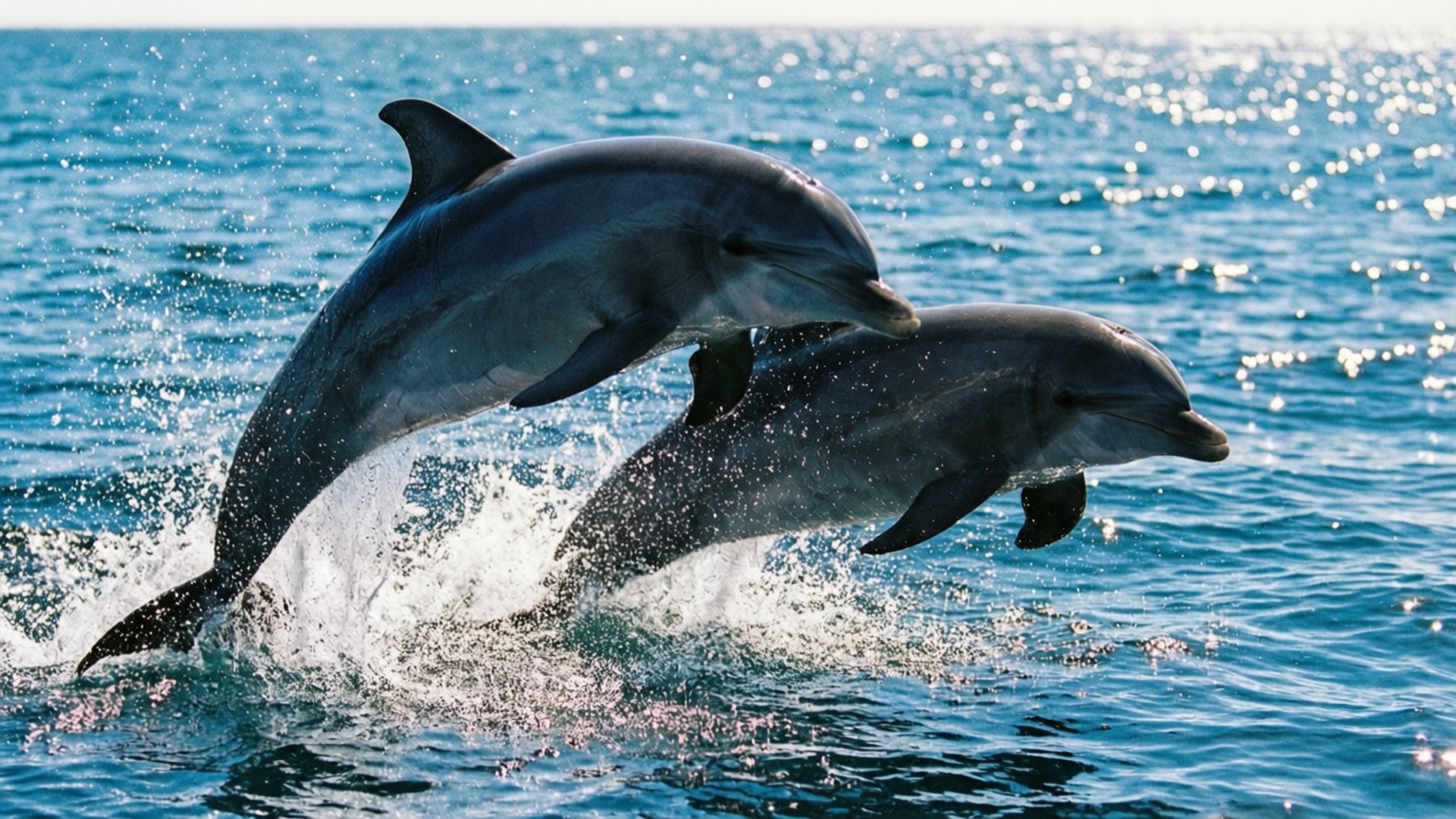 Delfinopphopp Bakgrunner