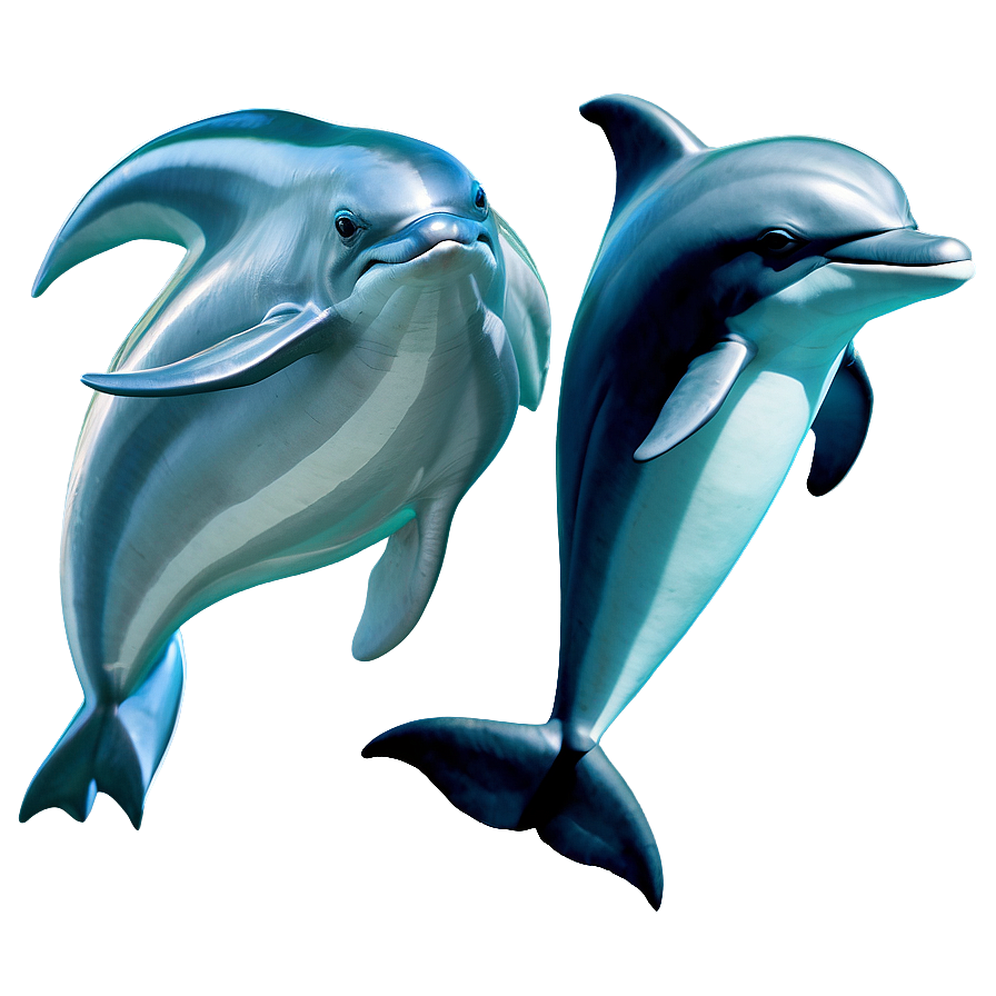 Download Dolphins Friendship Png Vfm | Wallpapers.com