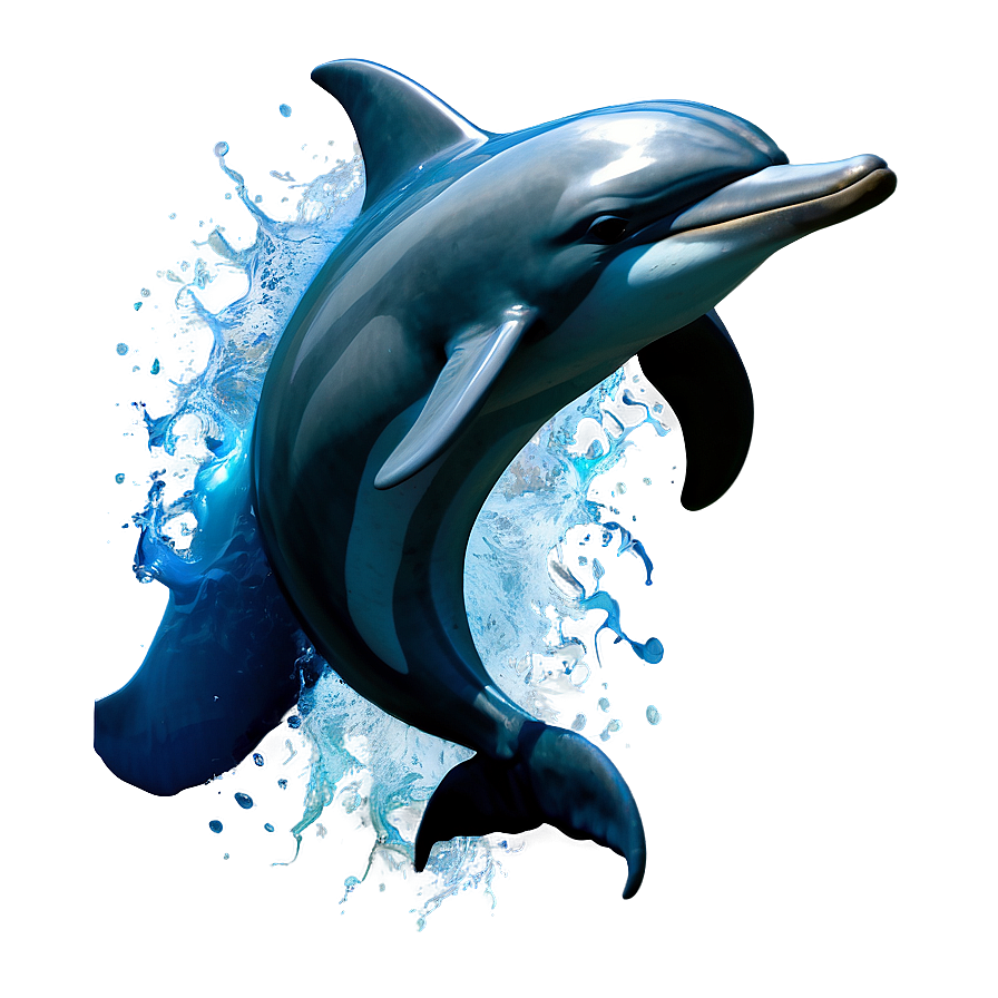 Dolphins Illustration Png Vva PNG