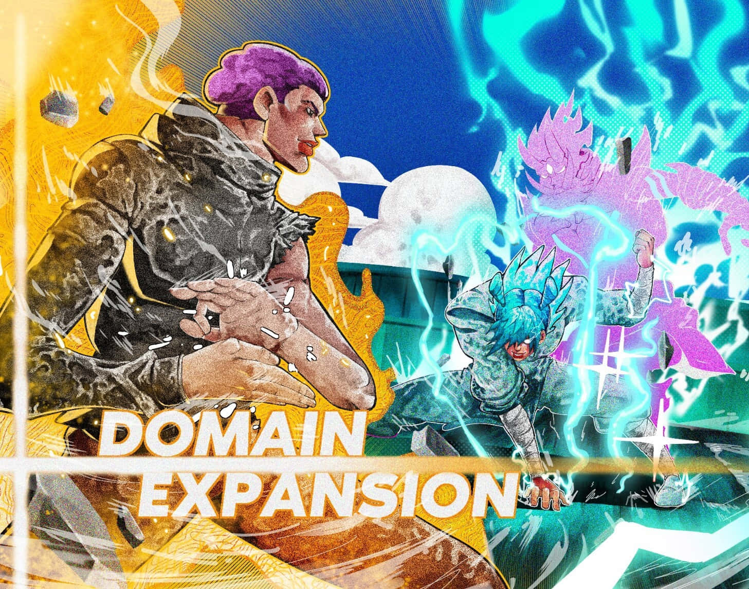 Domain Expansion Anime Showdown Wallpaper