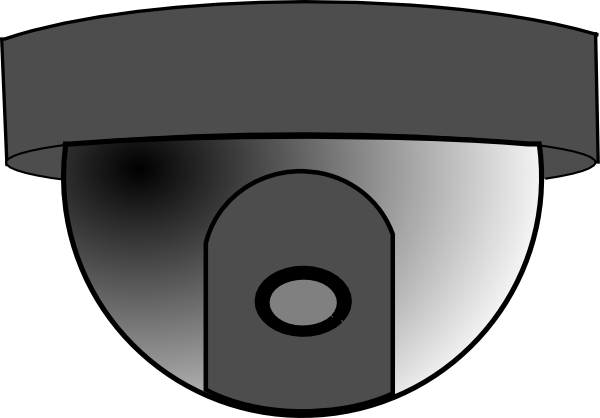 Dome Security Camera Illustration PNG