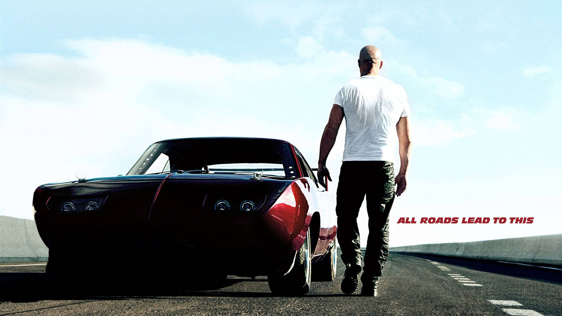 Bakgrundsbildtill Skrivbordet: Dominic Toretto Fast And Furious. Wallpaper