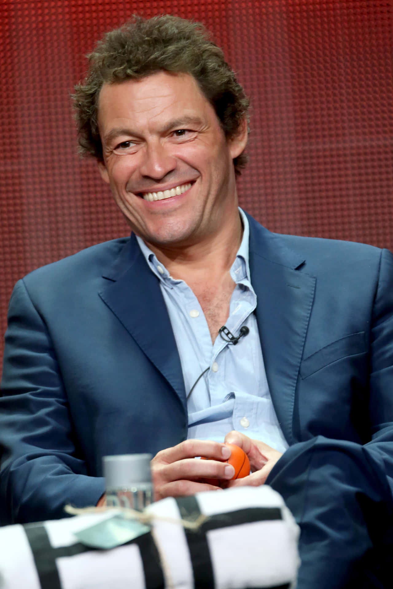 Dominic West - Charming British Excellence Wallpaper