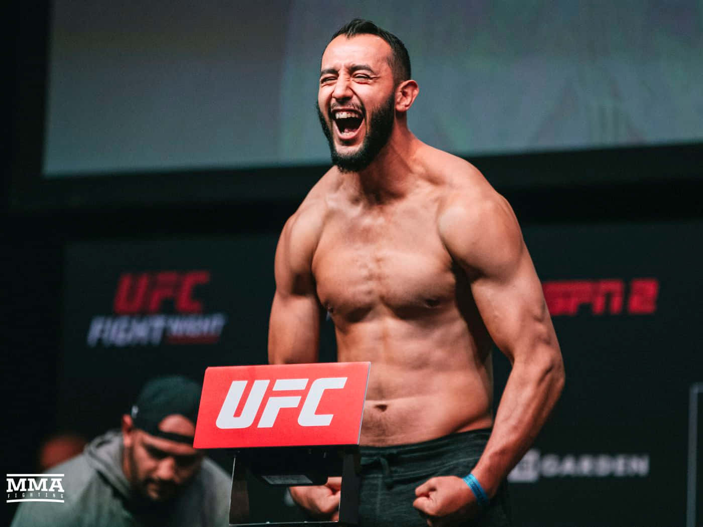 Dominick Reyes In The Ultimate Fighting Championship Wallpaper
