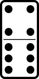 Domino Tile Six Three PNG