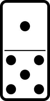 Domino Tile15 PNG