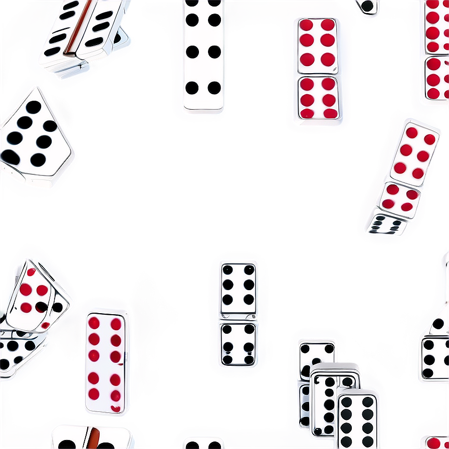 Dominoes Falling Design Png 06122024 PNG